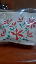 Hand-painted canvas pouch D1